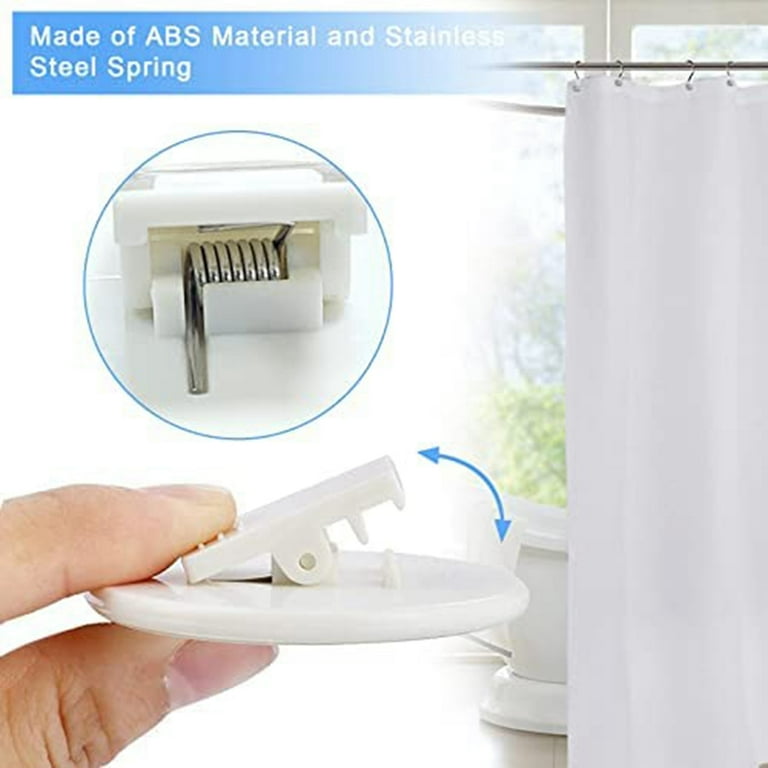 Shower curtain clips deals