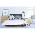 thumbnail image 6 of Pemberly Row 76" Modern Wood Full Size Platform Bed in Black, 6 of 7