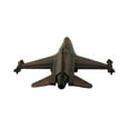 thumbnail image 4 of Bronze F-16 Fighter Jet Collectible Diecast Pencil Sharpener USAF Navy Vet Gift, 4 of 6