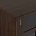 thumbnail image 6 of Simpli Home Acadian Wood 62" Transitional Cabinet in Brunette Brown, 6 of 11