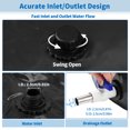 thumbnail image 4 of 110L/29Gal Water Bladder Storage Container Large Capacity Foldable Portable Water Tank Emergency Water Bladder Soft Water Bag RV Camping Garden Watering Irrigation 1000D Black, 4 of 7