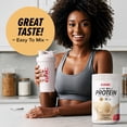 thumbnail image 4 of GNC Live Well Protein Powder, 25g Whey Protein, Creamy Vanilla, Gluten Free, No Sugar Added, 16 Servings, 4 of 8