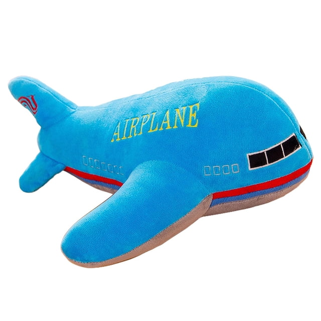 Peluche de peluche AirPlane Plush XiRiDa, azul, 40 cm