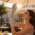 thumbnail image 6 of Ice Silk Gloves for Women Summer Breathable Thin UV Protection Gloves for Outdoor Driving Touch Screen - One Size Fits All, 6 of 6