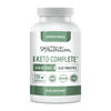 Keto BHB 1650mg Supplement + Electrolytes (120 Caps) BHB Ketones Supplement + Calcium, Potassium, Sodium, Magnesium, Vitamin D; Exogenous Ketones Keto Advanced Keto Diet Support - Gluten-Free