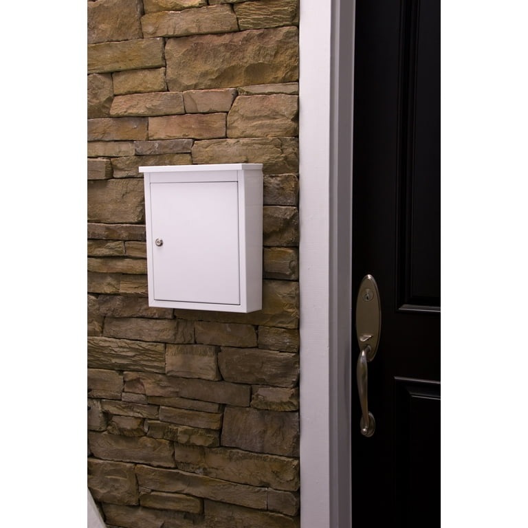 Soho Wall-Mount Locking Mailbox Soho Wall-Mount Locking Mailbox