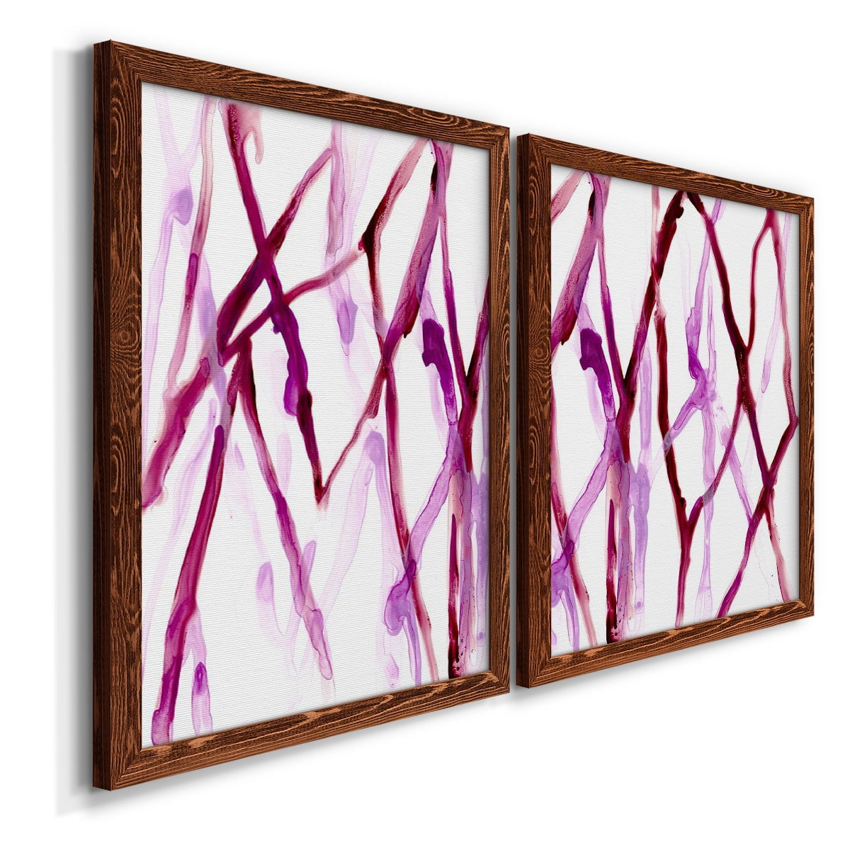 Runnel XV - Premium Framed Canvas 2 Piece Set - Ready to Hang