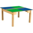 Time-2-Play 35"W Square Montessori Solid Wood Activity Table For ...
