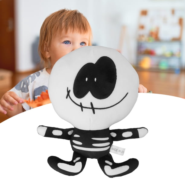 Juguete De Peluche Suave,Esqueleto De Peluche De Dibujos Animados De Dibujos Animados De Peluche De Juguete Esqueleto De Peluche De Juguete Claridad Notable
