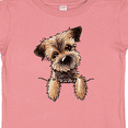 thumbnail image 4 of Inktastic Border Terrier Boys or Girls Baby T-Shirt, 4 of 5