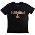 thumbnail image 1 of Fontaines DC  Adult Gothic Logo T-Shirt, 1 of 1