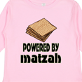 thumbnail image 4 of Inktastic Funny Passover Powered by Matzah Boys or Girls Long Sleeve Toddler T-Shirt, 4 of 5