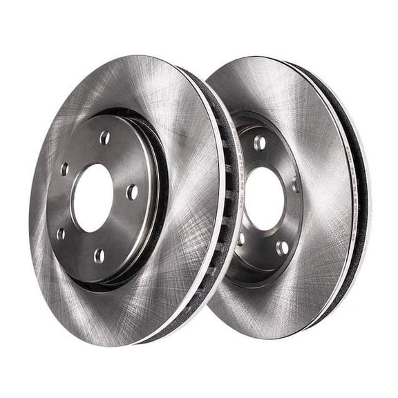 Front Brake Rotor Set - Compatible with 2000 - 2005 Dodge Neon 2001 2002 2003 2004