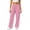 03-Pink, variant on Sahpxhe Womens Workout Sweatpants Straight Wide Leg High Waist Drawstring Casual Loose Trousers with 3 Pockets for Running Gym Pink S