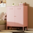 thumbnail image 4 of Fumedo Metal Cabinet,Metal Locker Storage Cabinet with 2 Doors and Adjustable Shelves, 4 of 8
