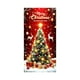 thumbnail image 2 of Adornos navideños, regalos navideños, cortina navideña de 35 x 72 pulgadas, decoración navideña para puerta y pared, festival, fiesta, poliéster., 2 of 6