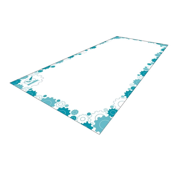 BirdBrain Finch Drawing Mat – Large 44.75″ × 92.75″ Vinyl Art & Coding Mat for Kids, Classroom & Home Activities