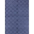 thumbnail image 1 of Ahgly Company Indoor Rectangle Mid-Century Modern Slate Blue Trellis Area Rugs, 4' x 6', 1 of 6