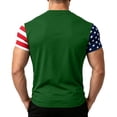 thumbnail image 4 of LWavelet USA 4th of July T-Shirt for Men American Flag Short Sleeve Patriotic Independence Day Tee Top, 4 of 4