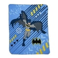 thumbnail image 5 of Batman Kids Hugger Pillow and Fleece Throw Gift Set, 2-Piece, Blue, Warner Bros, 5 of 7