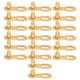 thumbnail image 3 of 10 pares de eslabones de liberación rápida para accesorios de ciclismo Conector de cadena de bicicleta dorado de 9 velocidades, 3 of 8