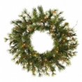 thumbnail image 1 of Vickerman A801837LED 36'' Mixed Country Wreath 100WmWhtLED, 1 of 2