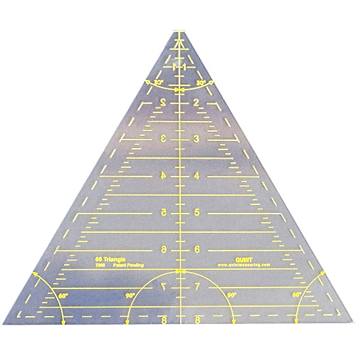 Reverse-A-Ruler Triangle, 60 Degrees - Walmart.com