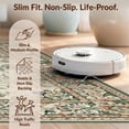 thumbnail image 6 of Design&I 5'x7' Ultra Soft Area Rug, Vintage Botanical Floral Damask With Symmetrical Leaf And Vine Motif None Fluffy Washable Non Shedding for Bedroom Living Room Home Office, 6 of 7