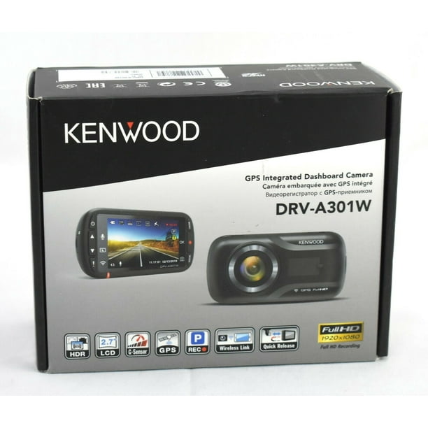 Kenwood DRVA301W Dash Cam 5699sw