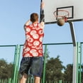 thumbnail image 5 of Sikiie Tomatoes Basketball Jersey Reversible Men's Mesh Athletic Sports Shirts Training Practice S-4XLX-Large, 5 of 6