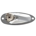 thumbnail image 3 of 10Pcs Boat Guitar 1/4 Inch Input Output Plate Socket 6.35mm Chrome Silver for Style Guitar Parts, 3 of 9