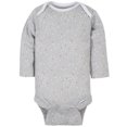 thumbnail image 3 of Gerber Baby Boy or Girl Gender Neutral Long Sleeve Onesies Bodysuits, 6-Pack, 3 of 8
