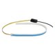 thumbnail image 1 of 2pcs 60CM Coche Flexible Tubo Suave LED tirarere de lámpara Luz Antiniebla Azul profundo + amarillo, 1 of 9