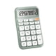 thumbnail image 5 of Calculadora mecánica silenciosa de mano de 12 dígitos, 5,8 x 3,6 pulgadas, botones grandes para uso diario. Verde, 5 of 9