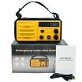 thumbnail image 3 of Solar Powered Radio Outdoor Multifunctional Hand Crank Recharging Radio Portable Camping Hiking Fishing Radio with Light Function, 3 of 6