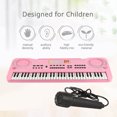 thumbnail image 2 of 61 Keys Electronic Organ USB Digital Keyboard Piano Musical Instrument Kids Toy with Microphone, 2 of 7