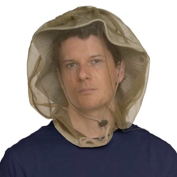 Mosquito Bug Head Net - Face Netting Protection Against Mosquitoes,Gnats,Midges While Fishing or Camping - Midge Nets Mesh Protection for Men & Women