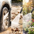 thumbnail image 4 of High Pressure Water Nozzle,Solid Brass Garden Hose Spray with Adjustable Jet,Power Washer Nozzle for Car Washing, Patio Cleaning, Watering, 4 of 7