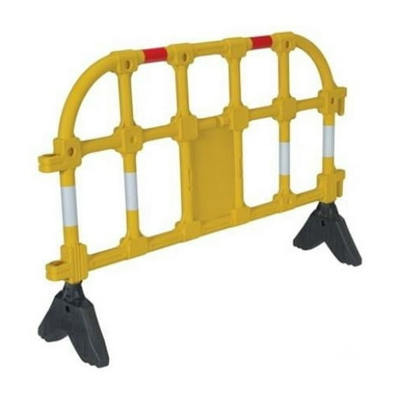 Vestil Manufacturing PHR-Y 59 in. Plastic Handrailing Section, Yellow