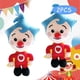 thumbnail image 1 of 2pcs Plim plim Plush, Plim plim Toys, Clown Stuffed Plush, Gift for Kids, 1 of 6