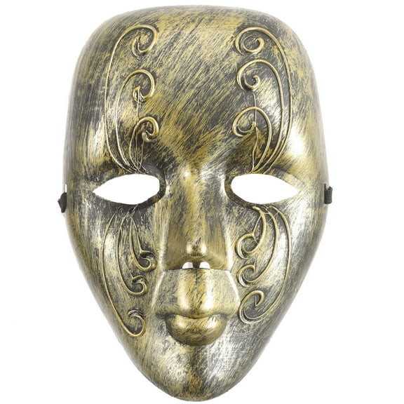 TINKSKY 1Set Vintage Face Mask Golden for Women and Costume Balls