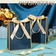thumbnail image 5 of Bolsas de regalo Silkfly Thank You con asa, 23 x 18 x 8 cm, 12 unidades, azul marino, 5 of 7