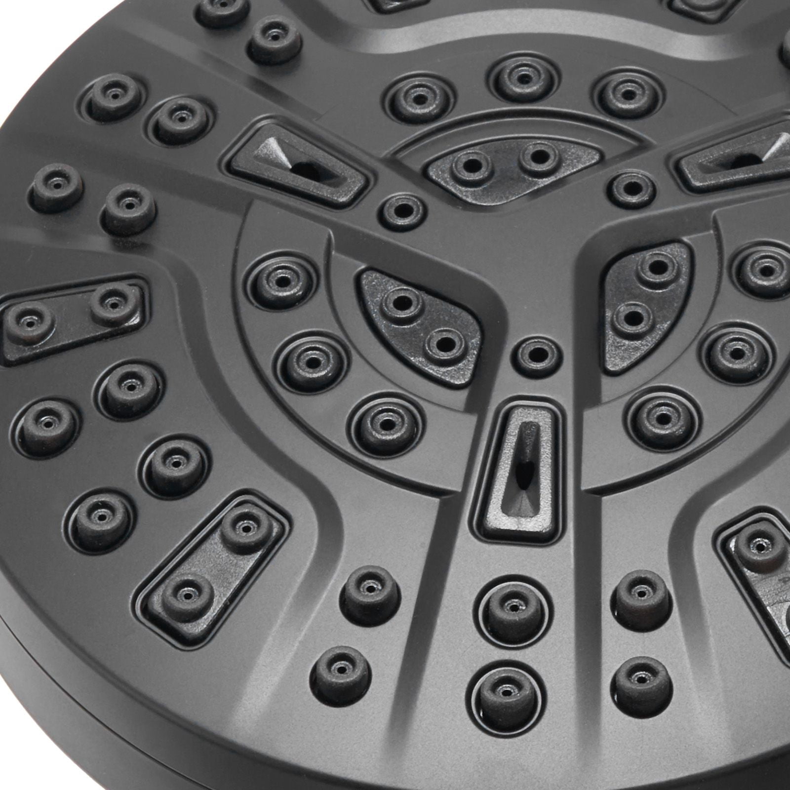 Tub and Shower Faucet Set 4-Piece Pressure Balancing Valve 8 Shower Modes Matte Black for Bathroom