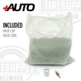 thumbnail image 2 of +AUTO 4 oz Tire Balancing Beads, Drop-In Bag with Valve Cap & Valve Core (1 Pack), 2 of 2