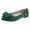 Green #101, variant on Women's Casual Slip On Ballet Comfortable Low Heel Dress Shoes for Everyday Wear with Versatile Outfit Pairing, 36