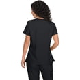 thumbnail image 2 of koi Basics Women's Katie Mock Wrap Solid Scrub Top, 2 of 5