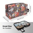 thumbnail image 5 of Honeii Foxes Print Multi-Purpose Storage Bag,Hanging Dopp Kit,Small Toiletry Bag for Traveling for Toiletries, Makeup, and Small Essentials, 5 of 7