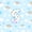 Blue White S, variant on jejeloiu Rainbow Cloud Monogram A Full Size Sheets For Kids,Colorful Heart Stars Initial Bed Sheets For Girls,4pcs