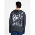 thumbnail image 3 of KPop Demon Hunters Front and Back Graphic Puff Graphic Hoodie Sweatshirt, Men's Sizes XS-5XL, 3 of 5