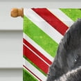thumbnail image 3 of Akita Candy Cane Holiday Christmas House Flag, 3 of 4